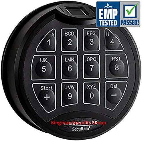 SECURAM BSL-0601 Biometric Keypad with EMP Tested Passed label