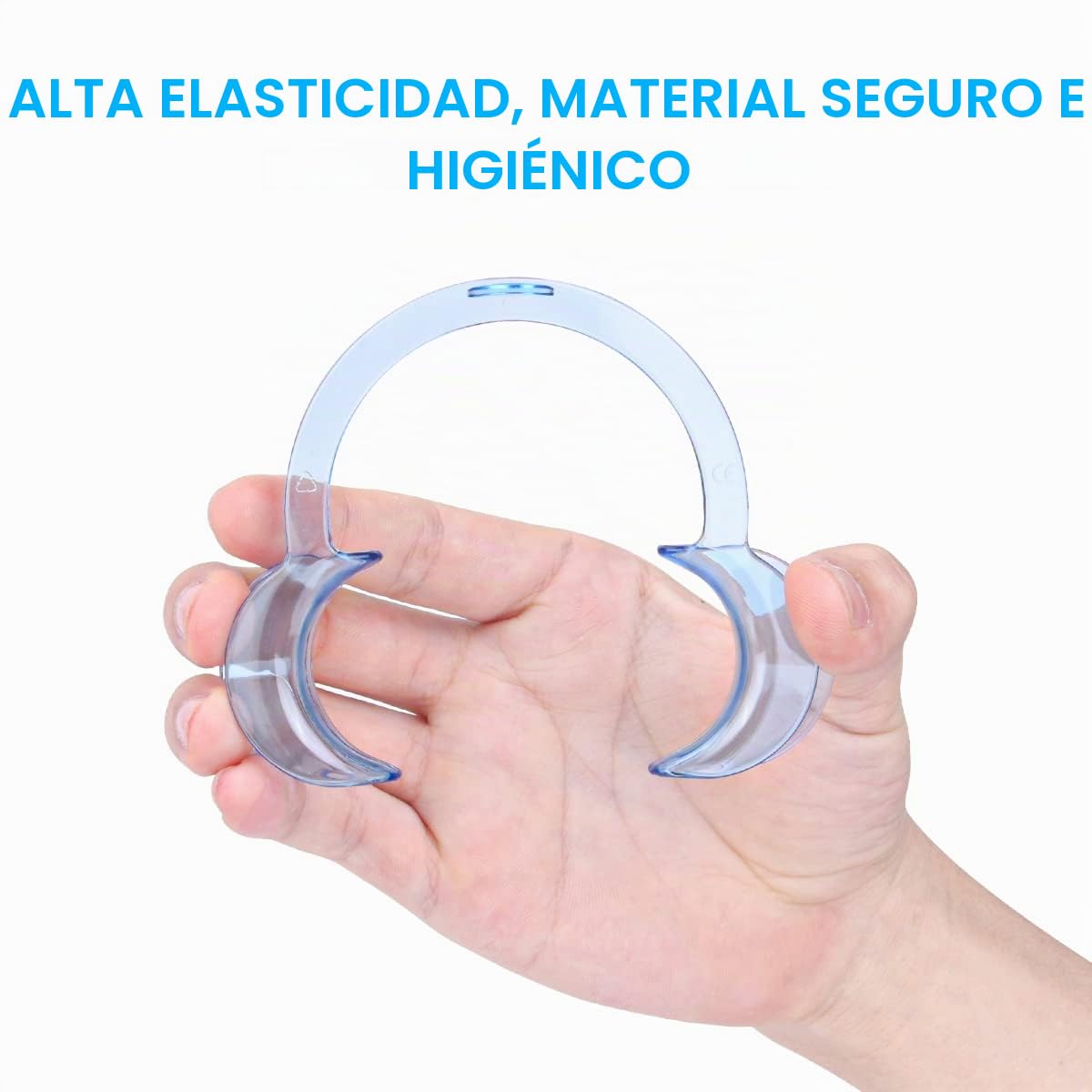 Vicloon Abridor de Boca Dental, 10pcs Retractores de Mejilla en Forma de C para Blanqueamiento de Dientes
