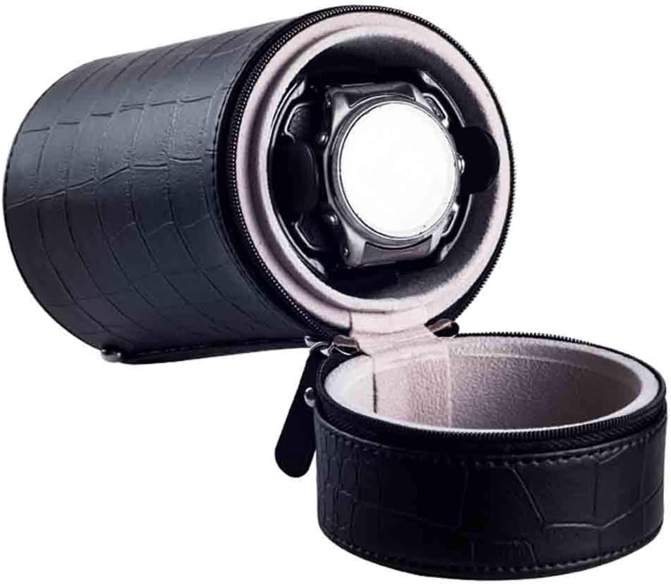 Single Watch Winder Portable Automatic Watch Winder Organizer Storage Display Case Box Suitable For Ladies And Men S Wrist Roscloud Amazon Co Uk Watches