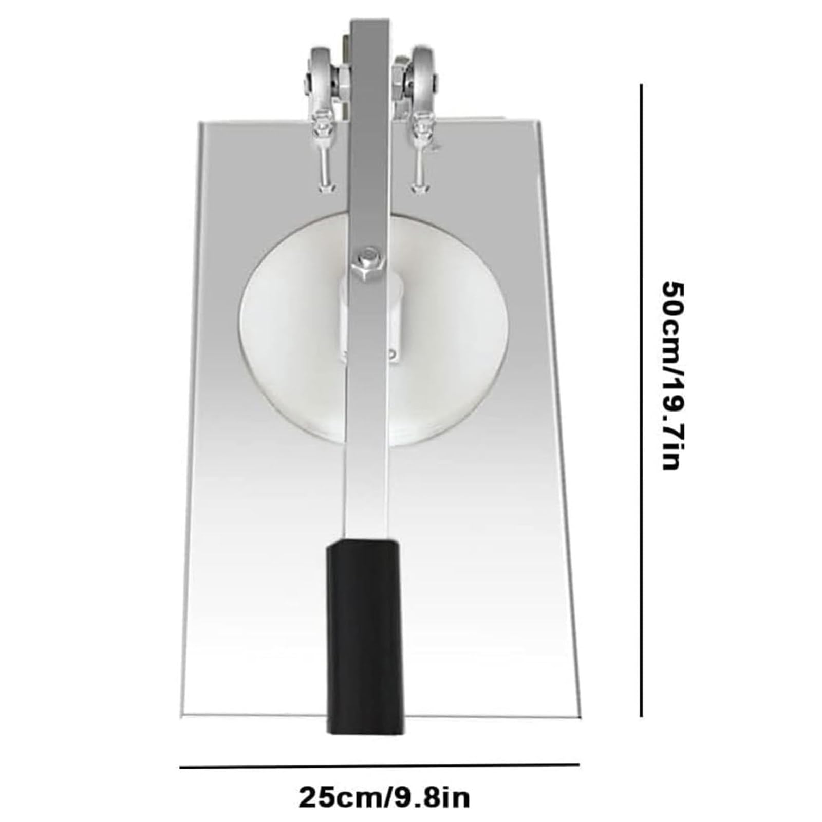 Utensili Per Teglie Per Pizza In Acciaio Inossidabile, Pressa Per Pizza Con Braccio Di Estensione Regolabile, Attrezzature Per La Preparazione Del Cibo Domestico Per Venditori Ambulanti,20CM