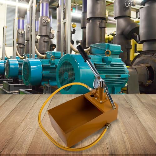 Bomba manual de prueba de presión de 25 bares con manguera para agua y calefacción 4