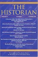 The Historian Volume 61 Number 4 Summer 1999 B00HRIB06Q Book Cover