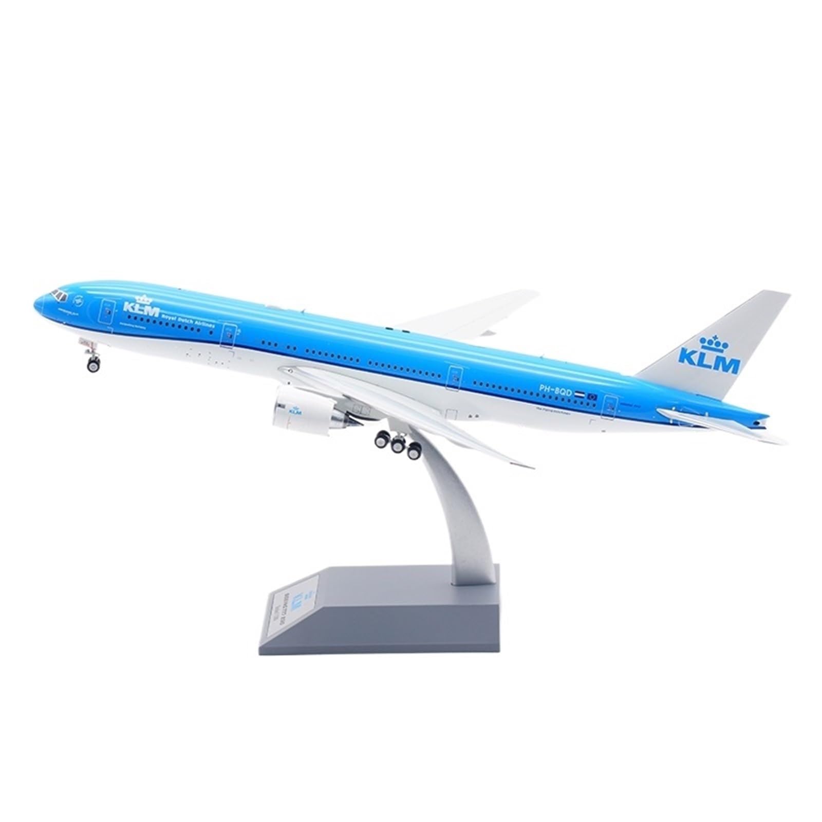 Modelo de avión KLM Boeing B777-200 a escala 1/200 PH-BQD réplica realista sin fallos de pintura 8