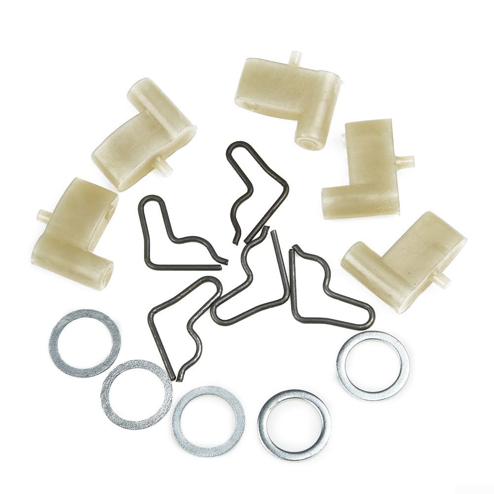 Recoil Starter Pawl Dog Kit for FS55 FS45 FS46 HS45 TS400 BG55 BG65 BG45 BG85 Trimmer Includes 5 Pawl Dogs 5 Washers 5 Springs Replaces 4116-195-7200 1125-195-7200 Long Lasting Material