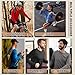 MLYENX 7 Pack Long Sleeve Shirts for Men UPF 50+ UV Sun Protection Quick Dry Moisture Wicking Workout Tee Shirts XL