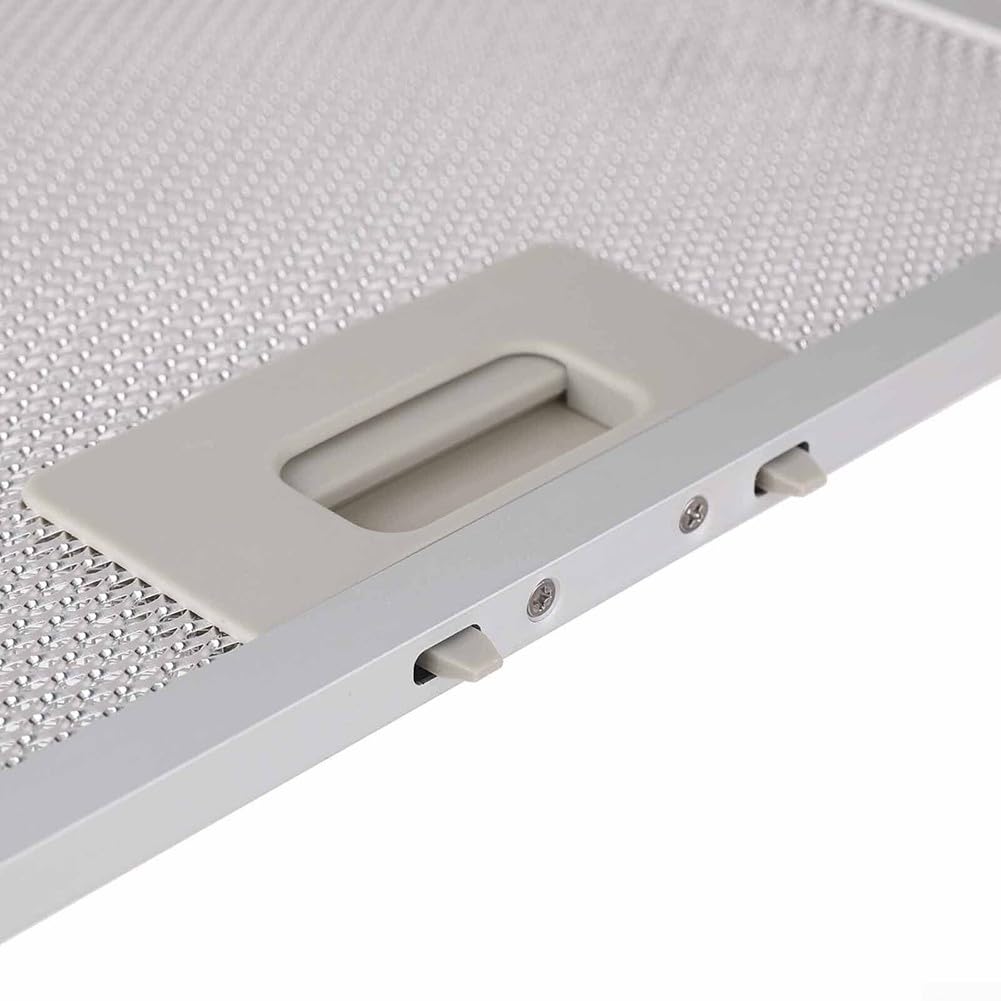 Silver 350x285x9mm Metal Mesh Cooker Hood Filter - 5 Layers Of Aluminized Grease Extractor Vent Filter For Kitchen Range Hood