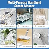 FEPPO Steam Mop with Detachable Handheld Steam Cleaner for Home and Floor Cleaning, 15s Fast Heat-Up, 230°F Powerful 10-in-1 Multi-Purpose Steamer for Floors, Tiles, Hardwood, Carpet, Windows, Kitchen - Image 6