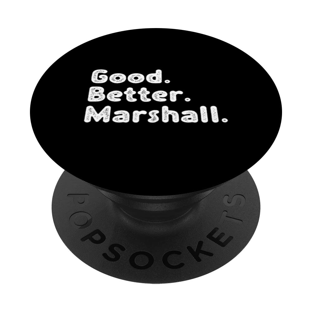 Good better Marshall PopSockets Swappable PopGrip, Black