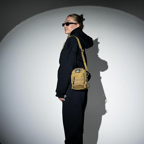 Miniatura 74 de WOLFpak Mini mochila táctica 4L (verde OD) mochila cruzada compacta para gimnasio, viajes y EDC | Bolsa de hombro táctica con múltiples bolsillos -