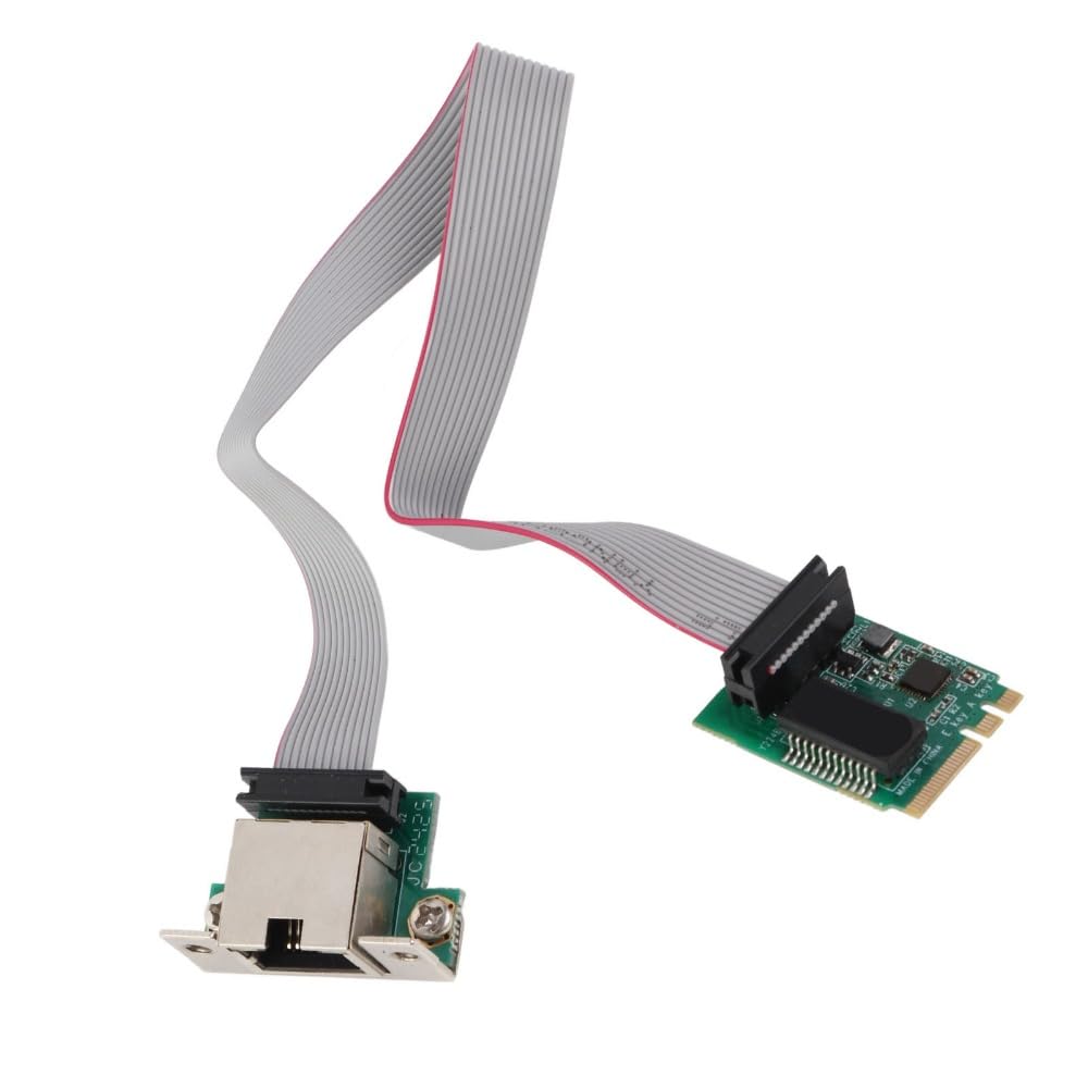 Anu Limen M.2 to RJ45 Gigabit Ethernet Card 10/100/1000Mbps – Single Port Network Adapter for Desktop PC, for Windows and for Linux, RTL8111H Chipset
