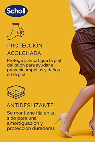 Miniatura 4 de Scholl Party Feet Retro Talón – Almohadillas De Gel Transparente Para Protección Del Talón, Plantillas Antideslizantes Contra Roce Y Deslizamiento, Confort Discreto Para Zapatos De Mujer, Ultraslim
