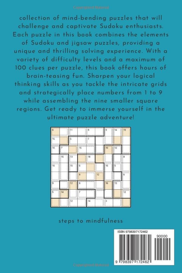 Miniatura 2 de 200 X Killer Sudoku X Jigsaw Killer Sudoku with solutions