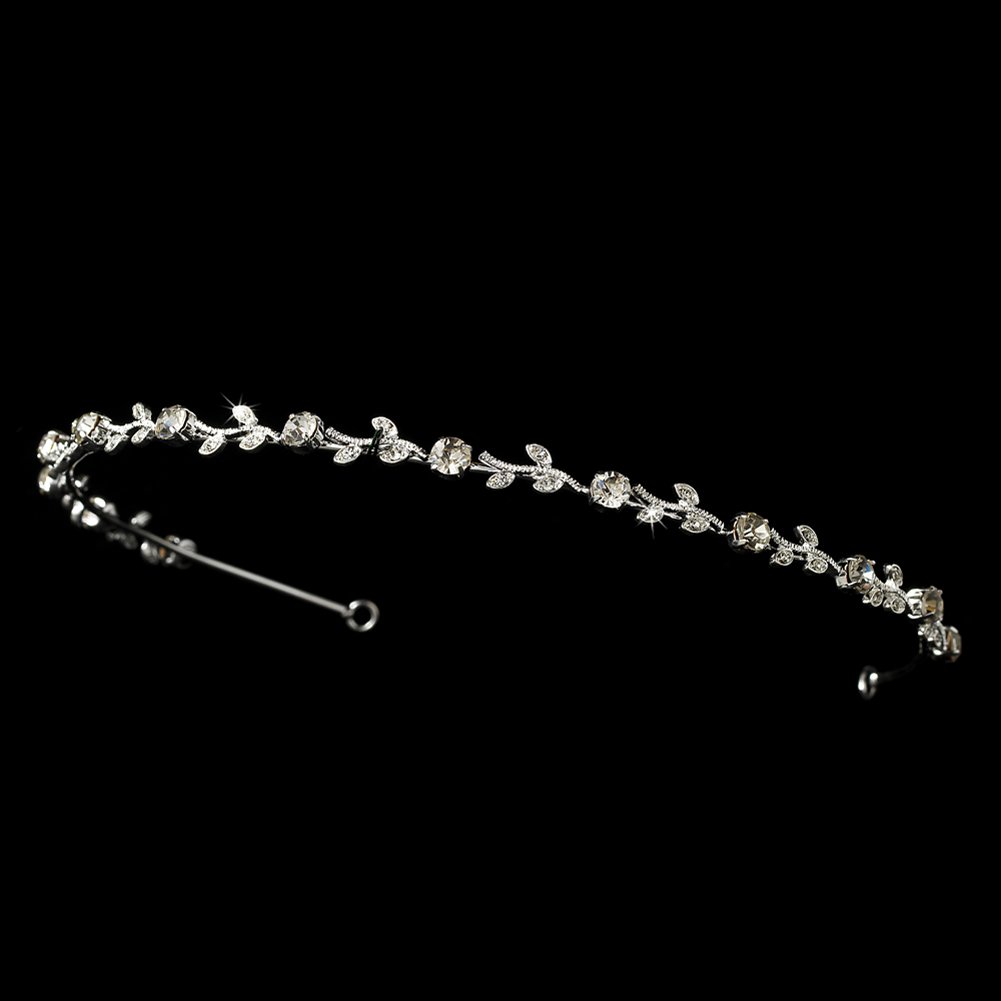 Simple and Elegant Crystal Wedding Bridal Headband