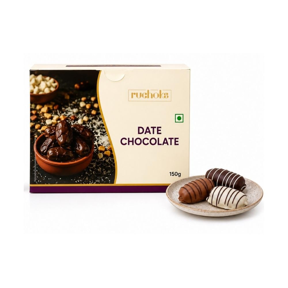 Ruchoks Dates Premium Chocolate 150g (Set of 10)_BR0015-image-31