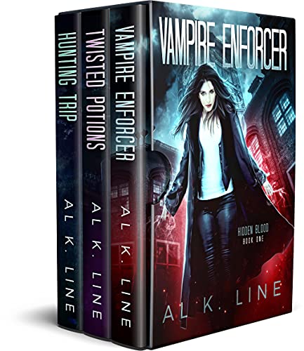 Book cover for Hidden Blood Trilogy