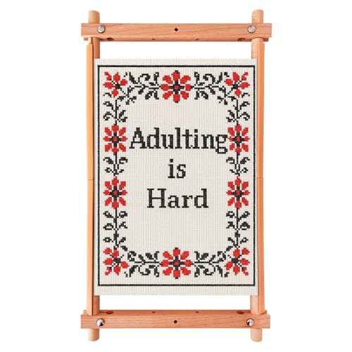 Embroidery Frame - Cross Stitch Supplies (18" x 12") Needlework S...