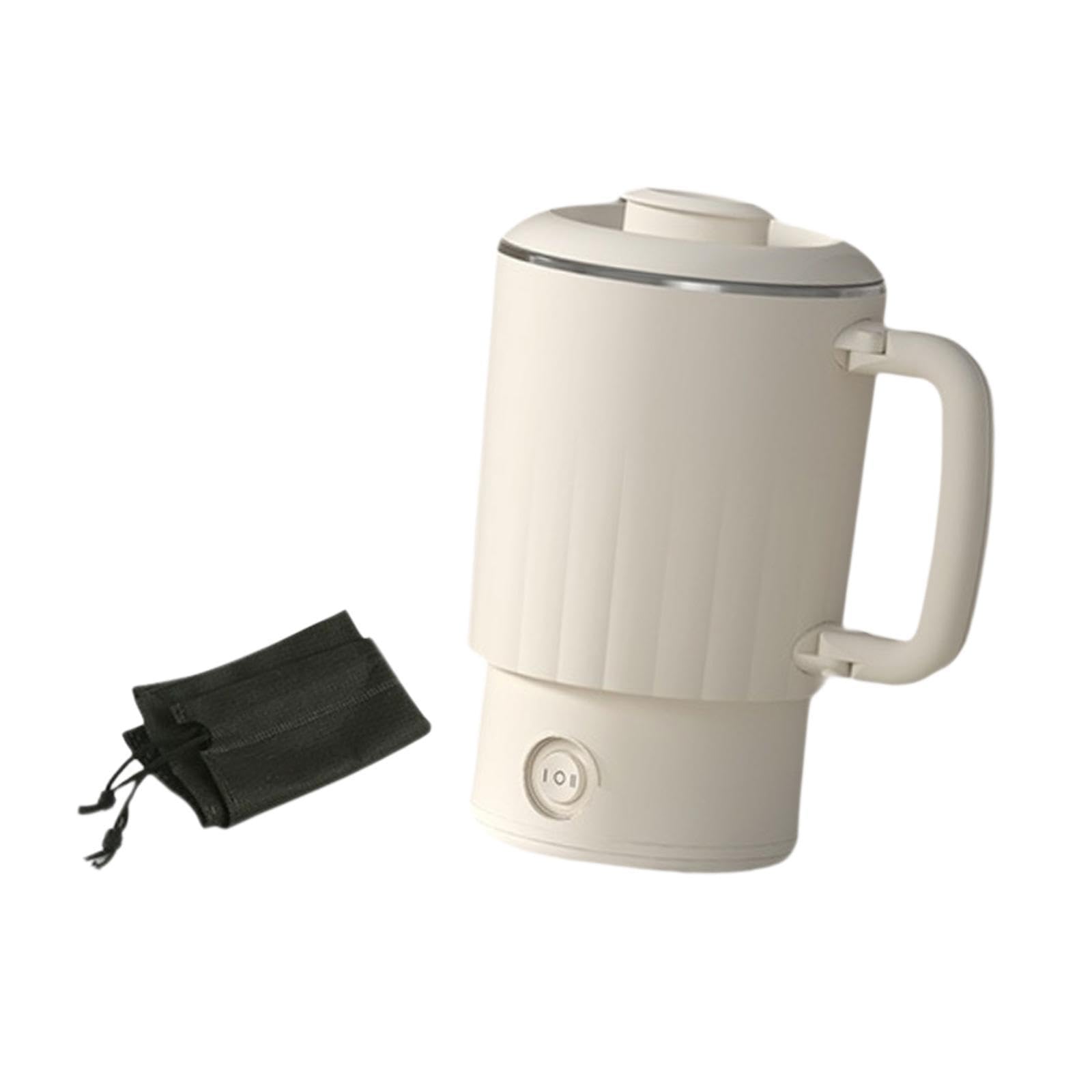 Travel Foldable Electric Kettle Compact for Office Trav | Travel Foldable Electric Kettle Compact for Office Fast Water Boiling Stainless Steel Pp 800Ml-image-29