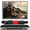 Paint by Numbers Kits for Adults and Kids Landscape with The Ruins of Mount Palatine in Rome Painting by Peter Paul Rubens Paint by Number Kit On Canvas for Beginners #1