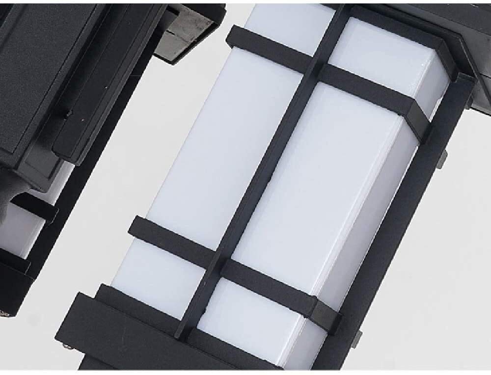 Lampa kolumnowa Lampa ogrodowa Przemysłowa Nowoczesna zewnętrzna Wodoodporna dioda LED Solarna lampa uliczna z wysokim słupem Odporna na deszcz Aluminiowa metalowa latarnia słupkowa Chodnik parkowy La