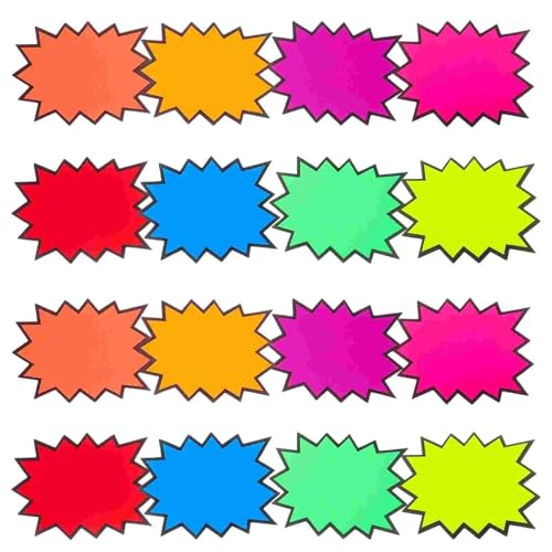 Étiquettes prix vierges multicolores pour réussir le marquage de votre vide-grenier