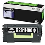 SLIKIA B2865 (B281H00) Black Remanufactured Toner Cartridge, Compatible 1 Pack B281H00 Replacement for Lexmark B281H00 for B2865dw (50G0900) Printer | Up to 16,000 Pages 1 Each -  Amzon-Toner