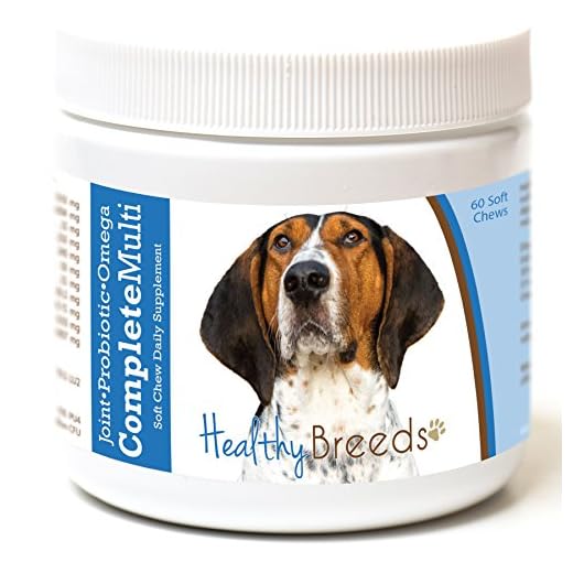 Healthy Breeds Treeing Walker Coonhound All in One Multivitamin Soft Chew 60 Count