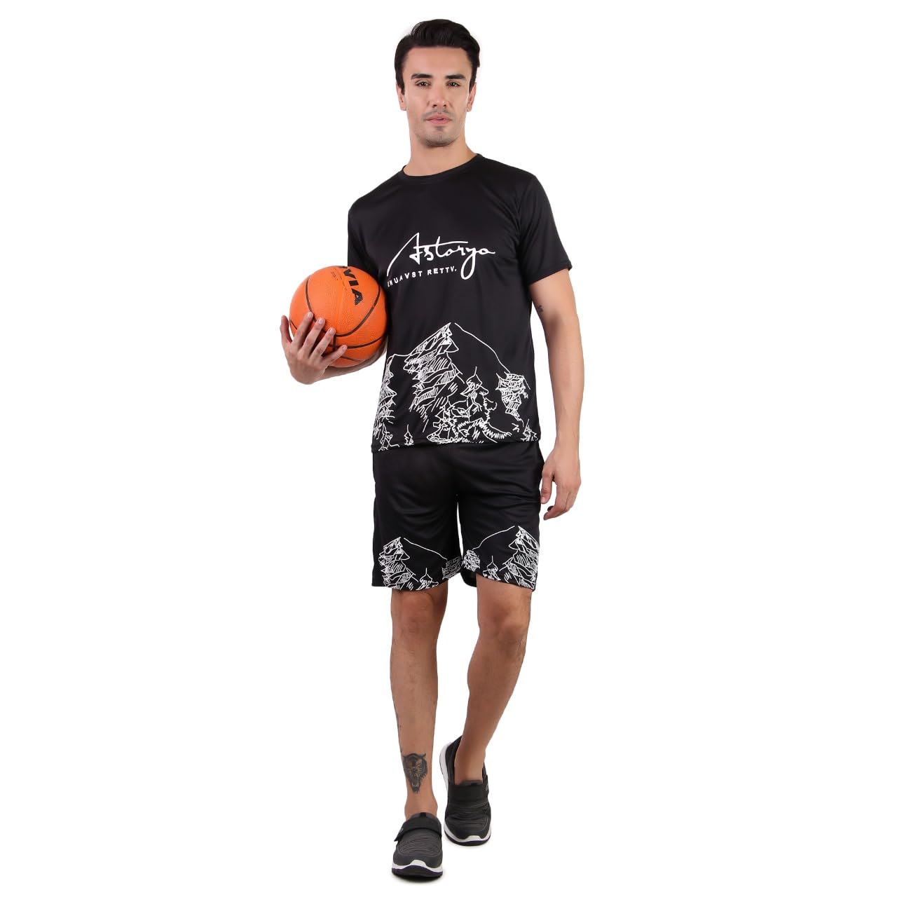 Toxic ADDICTION Men's Stylish Co-ord Set, Casual Wear, Matching Top and Bottom