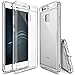 Ringke [Fusion] Compatible with Huawei P9 Crystal Clear PC Back TPU Bumper [Drop Protection, Shock Absorption Technology][Attached Dust Cap] Protective Cover Huawei P9 Case- Clear