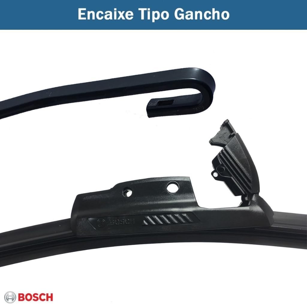Palheta Limpador Parabrisa Bosch Aerofit Par de Palheta Limpadora Dianteiro Original Civic 2012 2013 2014 2015 2016