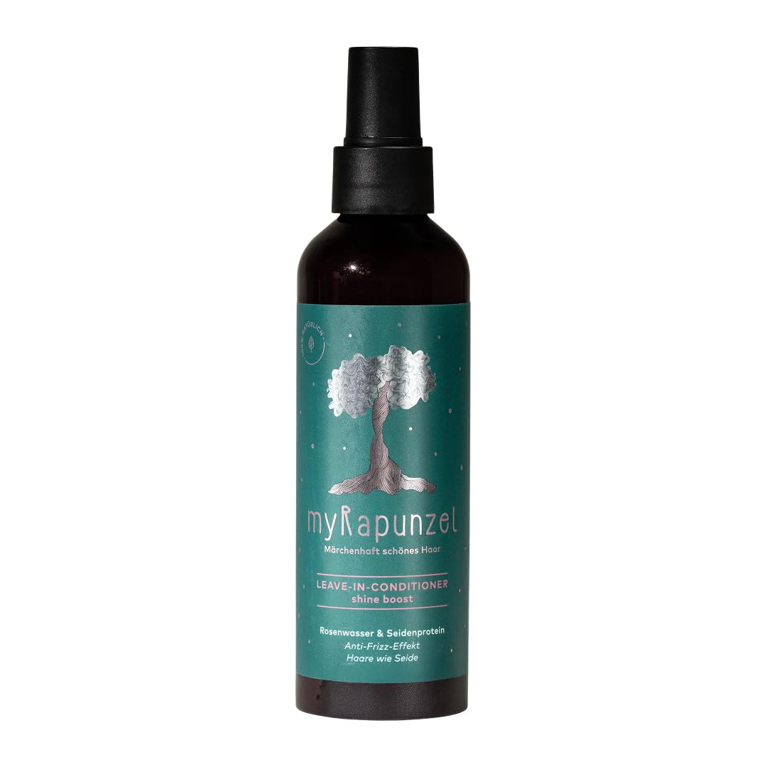200ml Leave-in Conditioner - 100% natürlich - ohne Silikone, Parabene, Sulfate & Tierversuche - ohne Chemie - Verleiht mehr Volumen - Made in Germany (Packung mit 2)