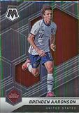2021-22 PANINI MOSAIC FIFA #102 BRENDEN AARONSON UNITED STATES SOCCER OFFICIAL TRADING CARD OF SOCCER