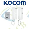 KOCOM Audio Door Phone KDP-602AD - Intercom System with Twin Door Unlock Feature - Secure and Convenient Access Control for Home, Flat, Office