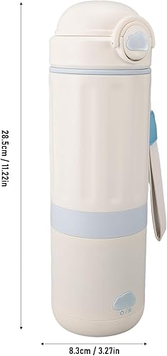 Miniatura 3 de Small Electric Water Bottle Portable Travel Electric Kettle Water Resistant Rechargeable for Formula Milk