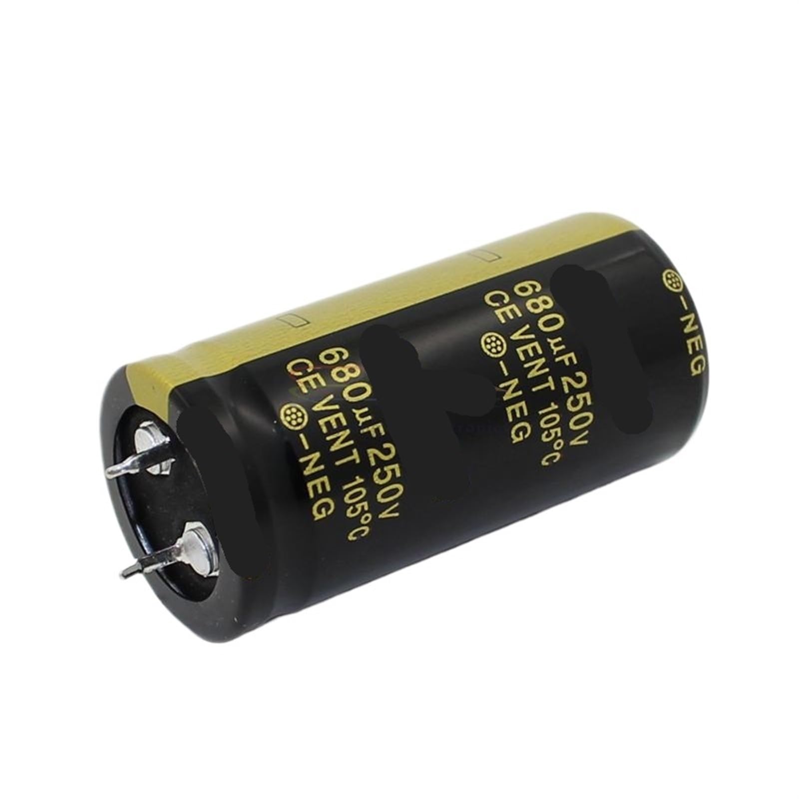 Condensador electrolítico de 250 V y 680 uf, 25 x 50 mm, 10 unidades