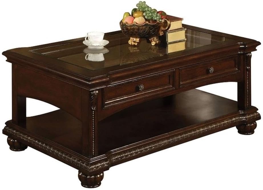 Acme Anondale Coffee Table in Cherry