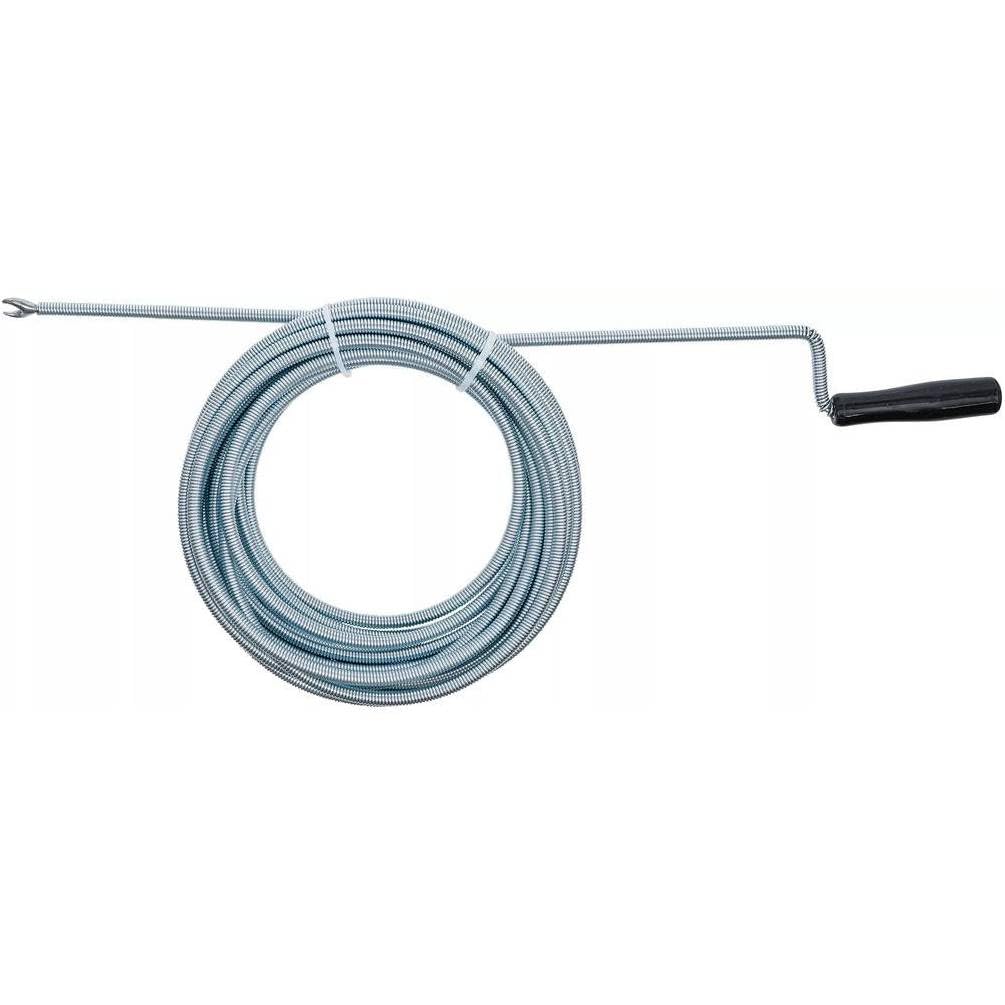 Furet de Plombier 10 m - Acier, Flexible et Résistant - Débouchage Efficace des Canalisations, Pro - D-Work