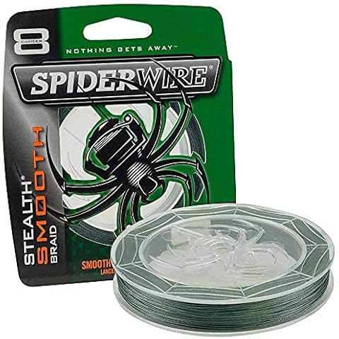 Spiderwire Tresse Stealth Smooth 8 Brins 300M Moss Green - 0.15mm - 16.5kg - 1515597 Cover
