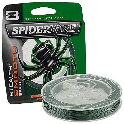Spiderwire Stealth Smooth8 0.15mm 300M 16.5K Moss Green Cover