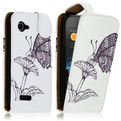 Seluxion - Housse Coque Etui pour Wiko Cink Slim/Slim 2 avec Motif KJ07