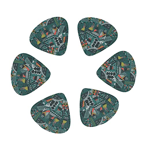 Ensemble de 12 médiators de guitare Green Animals pour guitare acoustique, guitare électrique, contrebasse, ukulélé - Les Beatles, Paul McCartney, John Lennon, RIngo Starr, George Harrison Ensemble de 12 médiators de guitare Green Animals pour guitare acoustique, guitare électrique, contrebasse, ukulélé – Image 3