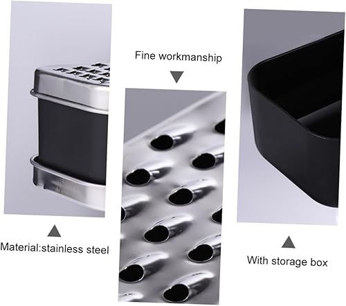 Miniatura 5 de Rallador de queso, rebanador de cebolla, herramientas de cocina, molinillo de alimentos, molinillo de ajo, rallador de papas, recipientes de