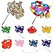 Bluelans Rhythmic Dance Ribbons Gymnastics Ribbon Streamers Dancing Streamers, Baton Twirling, for Artistic Dancing Gymnastics, Kids Dancing, Talent Shows (Red)