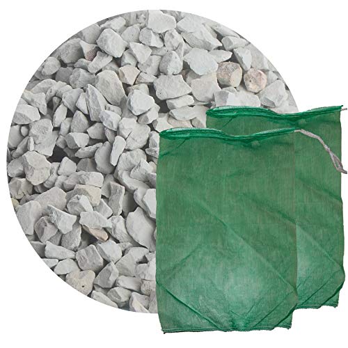 Schicker Mineral Zeolith Filterset mit Filternetzbeutel (10 kg Zeolith-Aqua und 2 Filtersäcke), Wasseraufbereiter, Filtermedium für Gartenteich, Schwimmteich, Koiteich, Aquarium (4,0-8,0 mm)