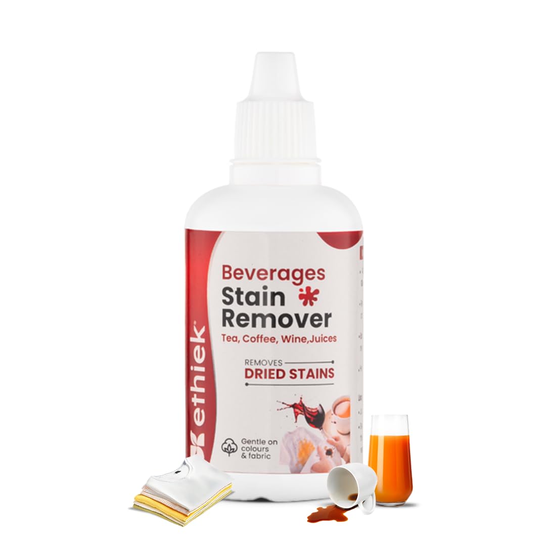 Specialist Stain Remover liquid for Tea, Coffee, Wine & Juices | Removes Dried Beverage Stains | Safe on all Colours & Fabrics | Cloth Stain Removal | Imported from Germany |50 ml-image-17
