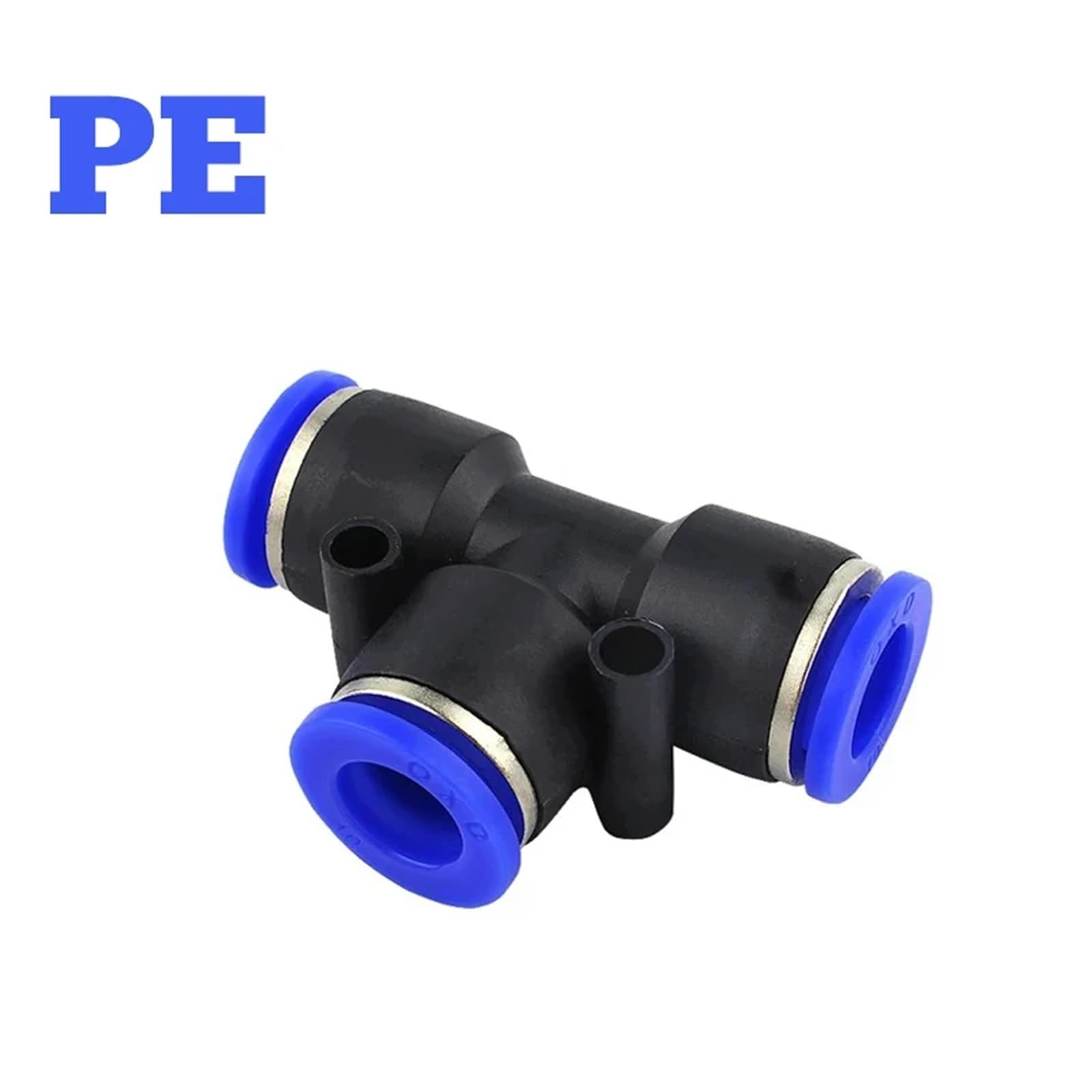 Pneumatyczne złącze rurowe szybkozłączki wąż złącza plastikowe PU PE PV PY SA PK PM HVFF 4 mm 6 mm 8 mm 1 szt. (PE, 10 mm)