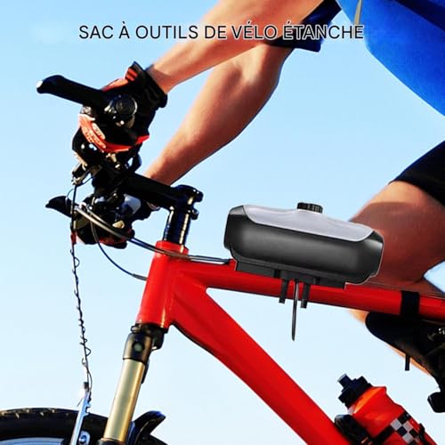 Boîte verrouillée pour vélo avec sac portable à code antivol - 2