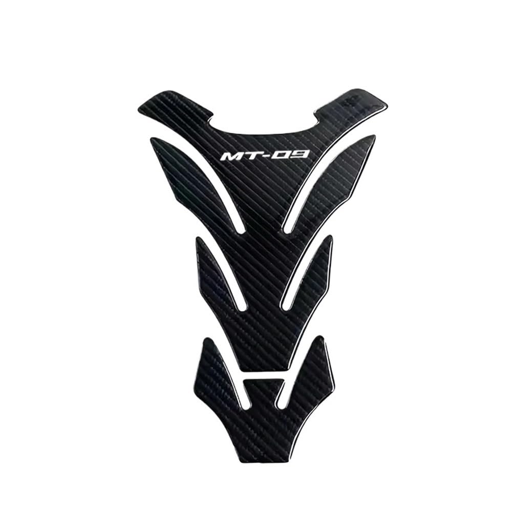 Fuel Tank Stickers Carbon Fiber Motorcycle Fuel Tank Pad Cover Protector Decal Stickers for MT09 MT-09 Mt09