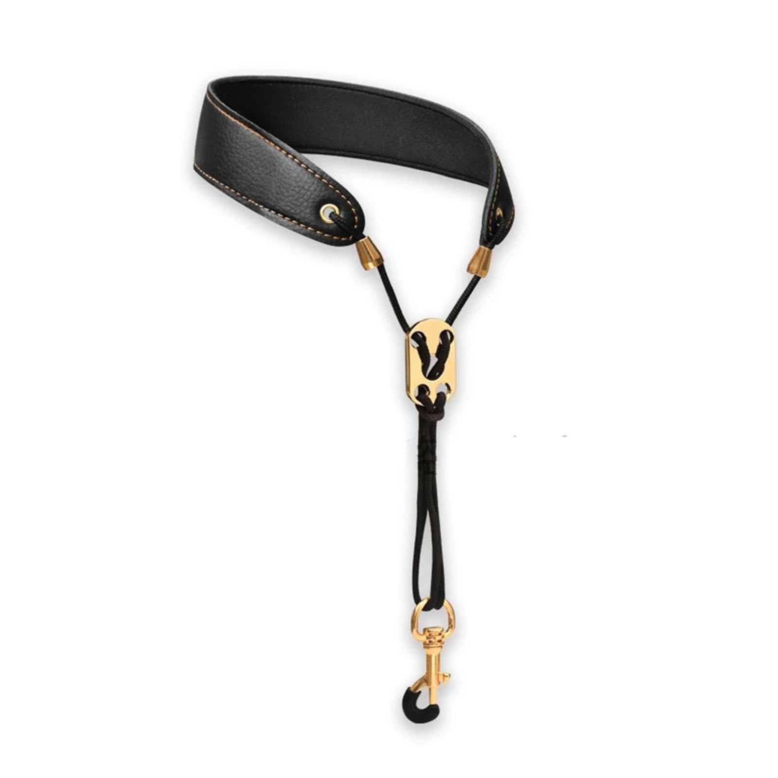 Akcesoria do saksofonu Pasek Na Szyję Do Saksofonu Halter Neck Do Saksofonu Do Akcesoriów Do Instrumentów Muzycznych (Color : Bk)