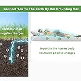 Grounding Mat, Breathing Grounding Mat Kit with UK Grounding Cord, Conductive Grounding Product for Better Sleep, Reduce Stress Grounding Pad (27 * 71 inch) - Image 3