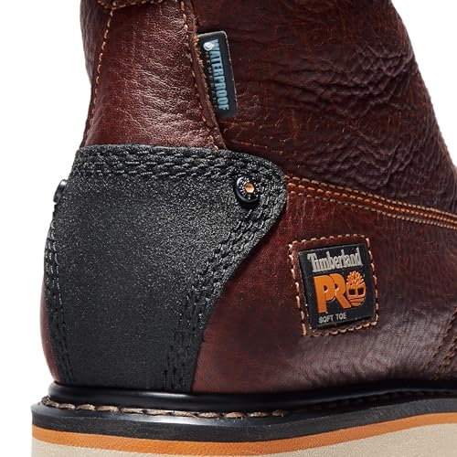 Image of Timberland PRO mens Gridworks Wedge 6 Inch Moc Soft Toe Waterproof Industrial Work Boot